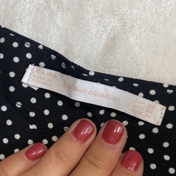 Zara Polka Dot Shirts - Picture 2 of 2